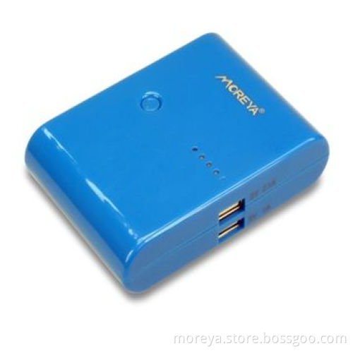 8000mAh power bank with 18650 battery from China extra battery charger for smartphone/tablet/camera